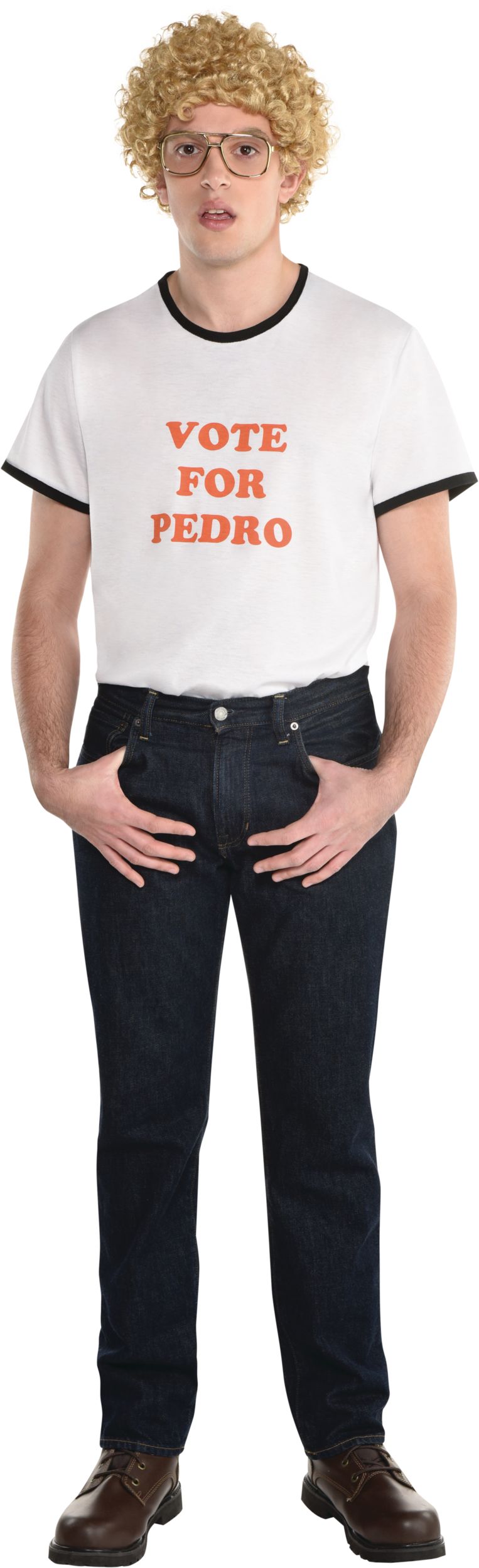 Adult Napoleon Dynamite Costume Kit Front_Flat