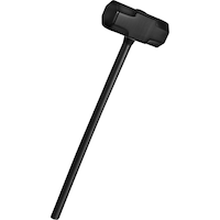 Sledgehammer Weapon, Black, 28-in, Wearable Costume Prop for Halloween