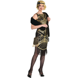 Fur Wrap Stole Wrap Shawl, Black, One Size, Wearable Costume Accessory for Halloween Front_Angled_Right