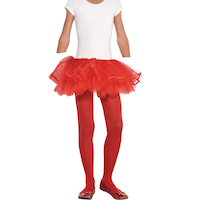 Child Red Tights Front_Flat