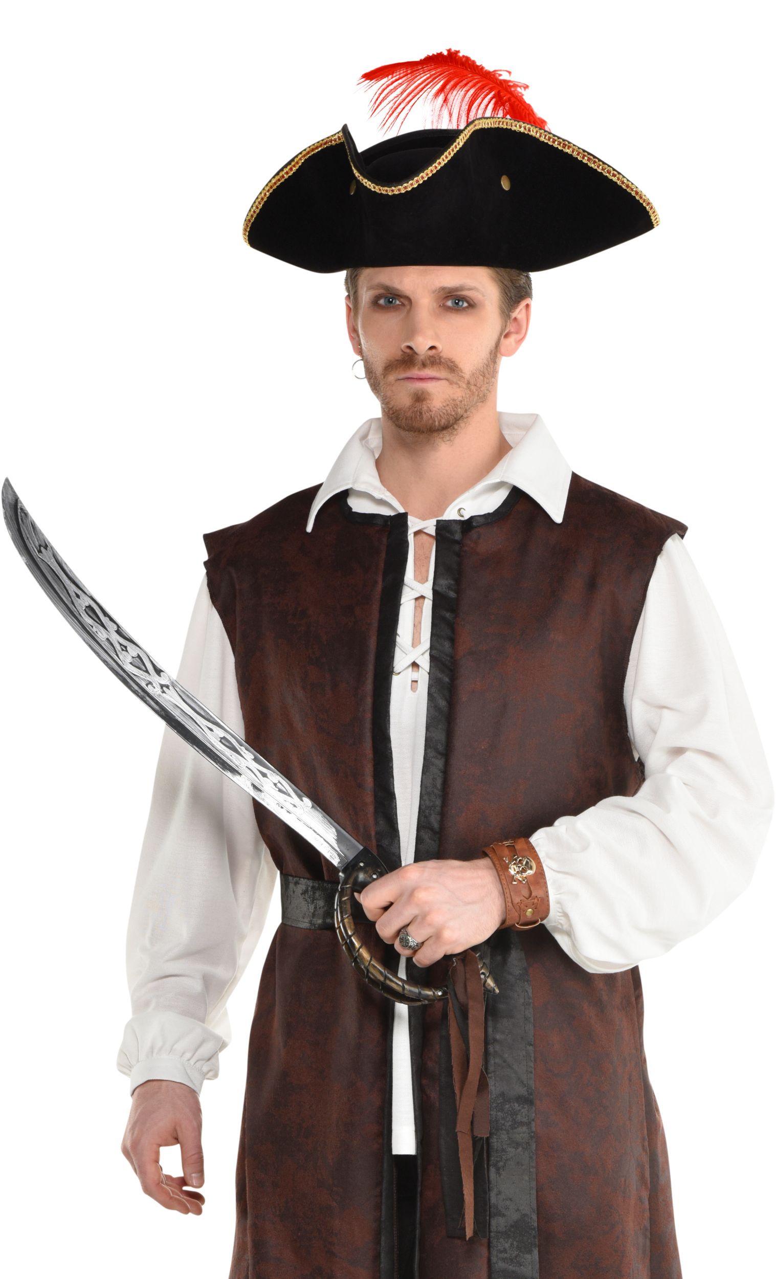Buccaneer Tricorn Hat Front_Angled_Left