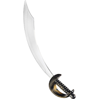 Sabre d'abordage de pirate Overhead_Flat