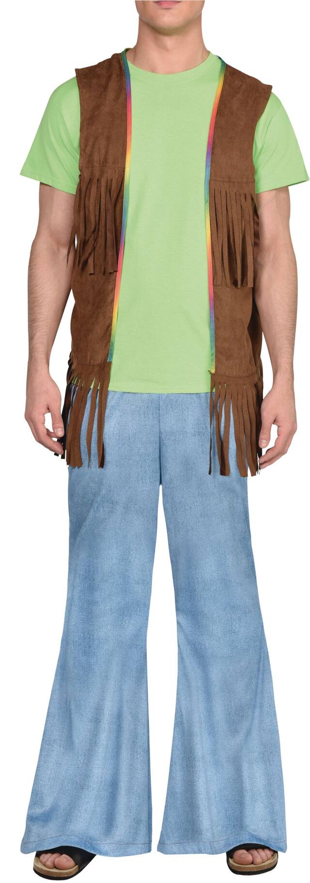 Bell Bottom Jeans, Medium Front_Flat