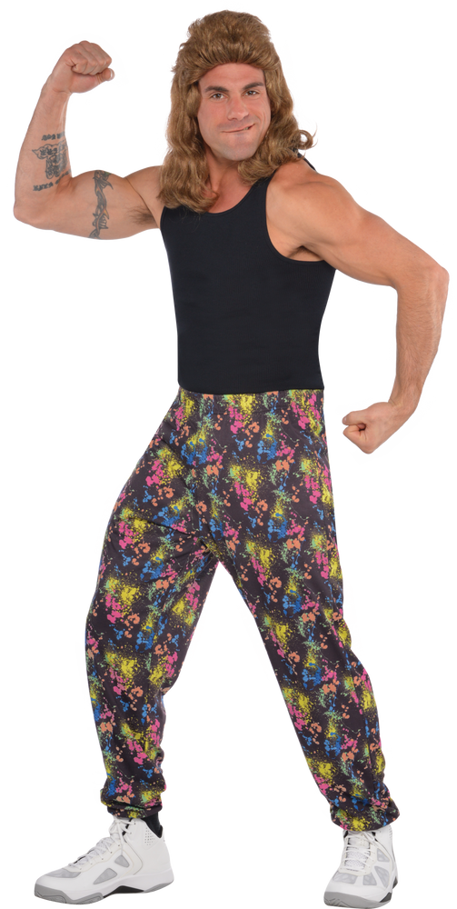 80's muscle pants for adults