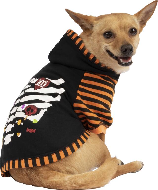 Black Candy to the Bone Hoodie, Small Back_Angled_Right