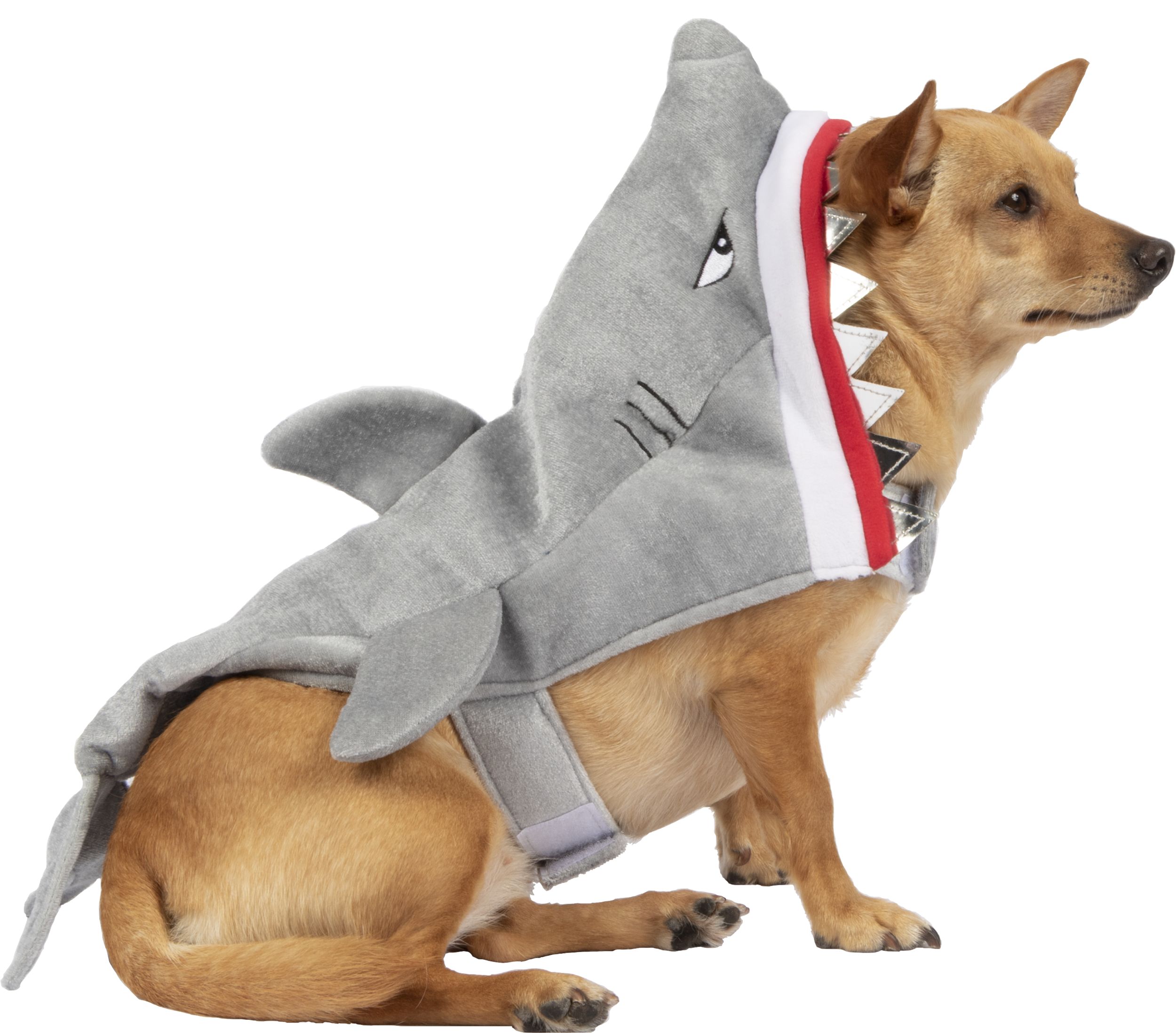 Shark Costume Jacket, Grey, Extra Small/Small Side_Right