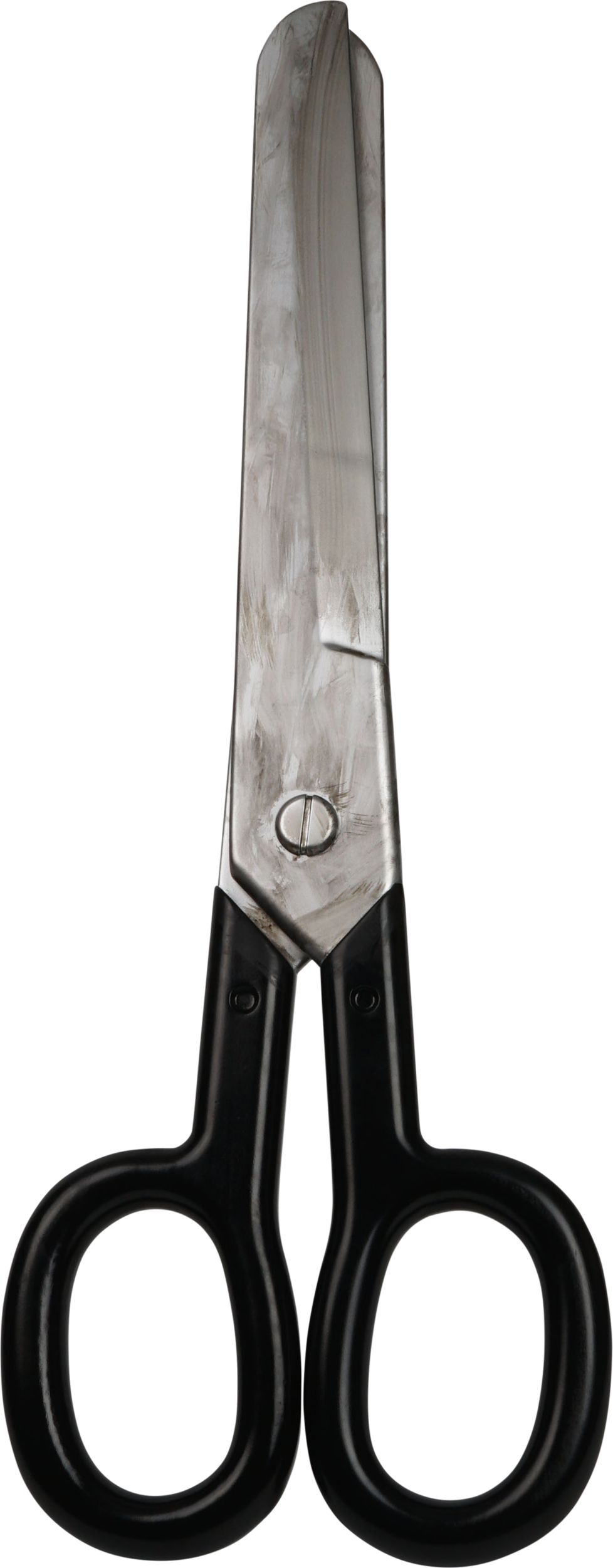 Jumbo Comedy Scissor Weapon, Silver/Black, 32-in, Wearable Costume Prop for Halloween Front_Flat