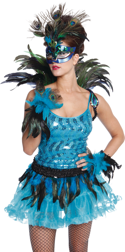 Peacock Feather Masquerade Mask Party City