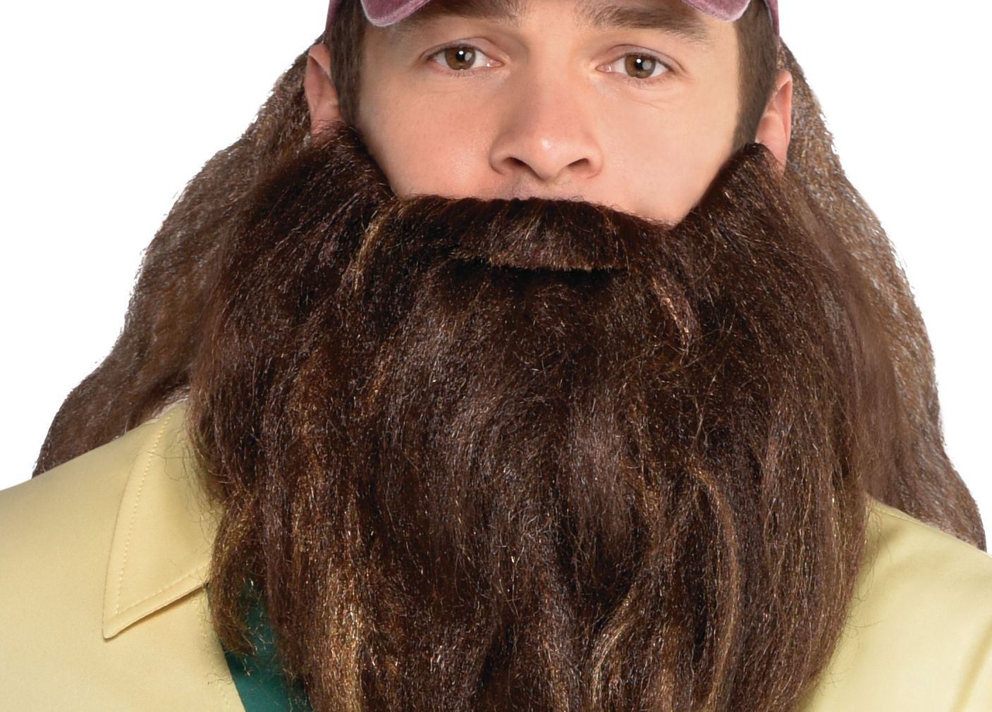 halloween costume forrest gump hat and beard
