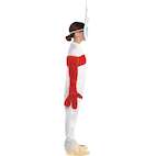 Deguisement Minnie Fille, Serre Tete Minnie Costume Enfant - Jupe en Tulle  + Bandeau avec Noeud Rouge & Pois Blancs + Gants B