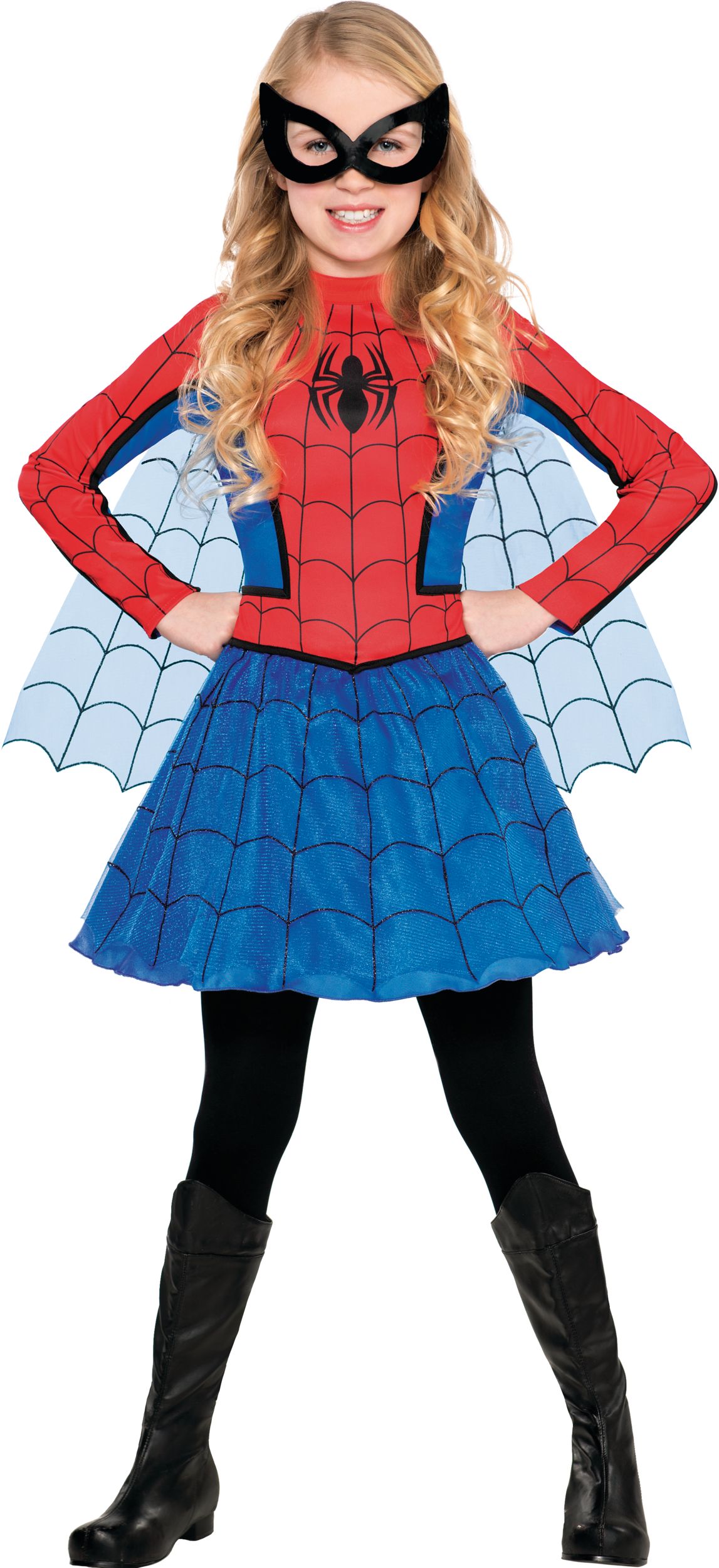 Robe d'Halloween rose/bleue Spidergirl Disney Marvel Spider-Man