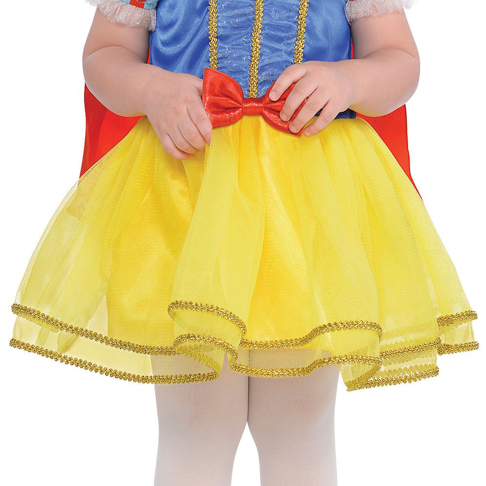 Infant Disney Snow White Blue Yellow Princess Dress with Headband Halloween Costume Assorted Sizes Party City