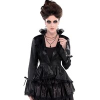 Manteau gothique romantique pour adultes Front_Flat