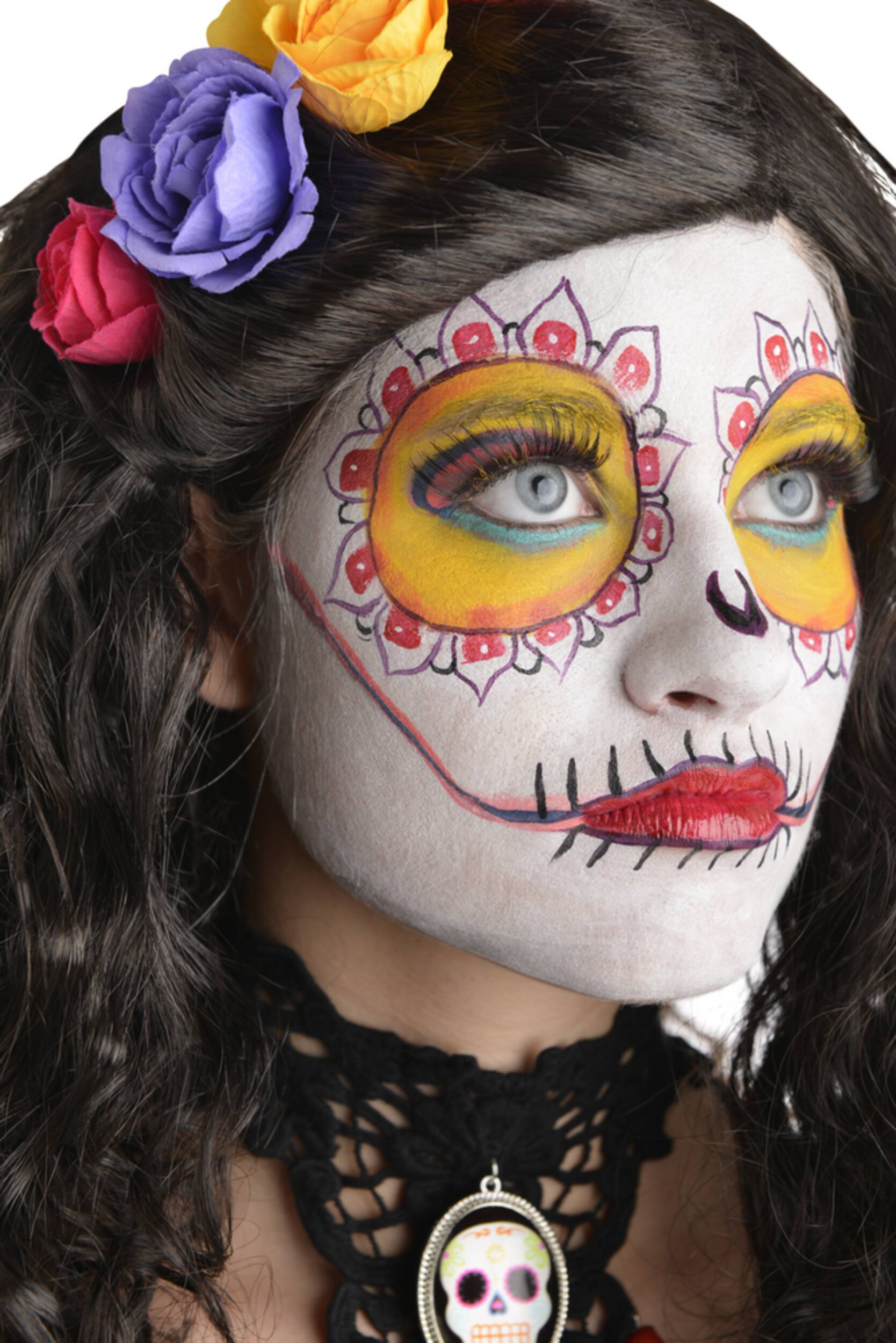 Day of the Dead Makeup Kit | Party City