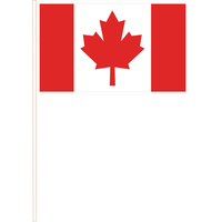 Canadian Flags, 12-ct Front_Flat