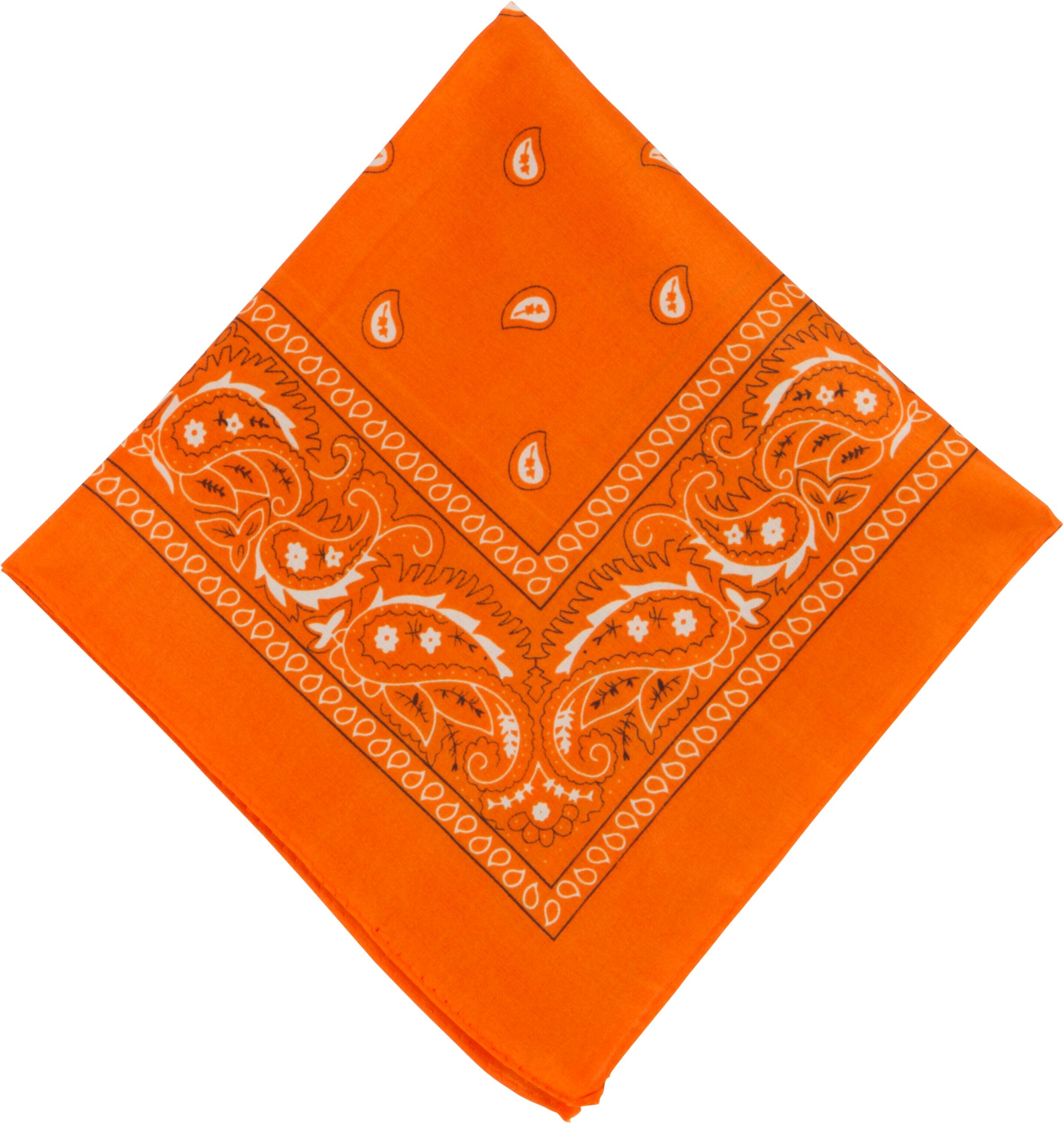 ADULT ORANGE BANDANA