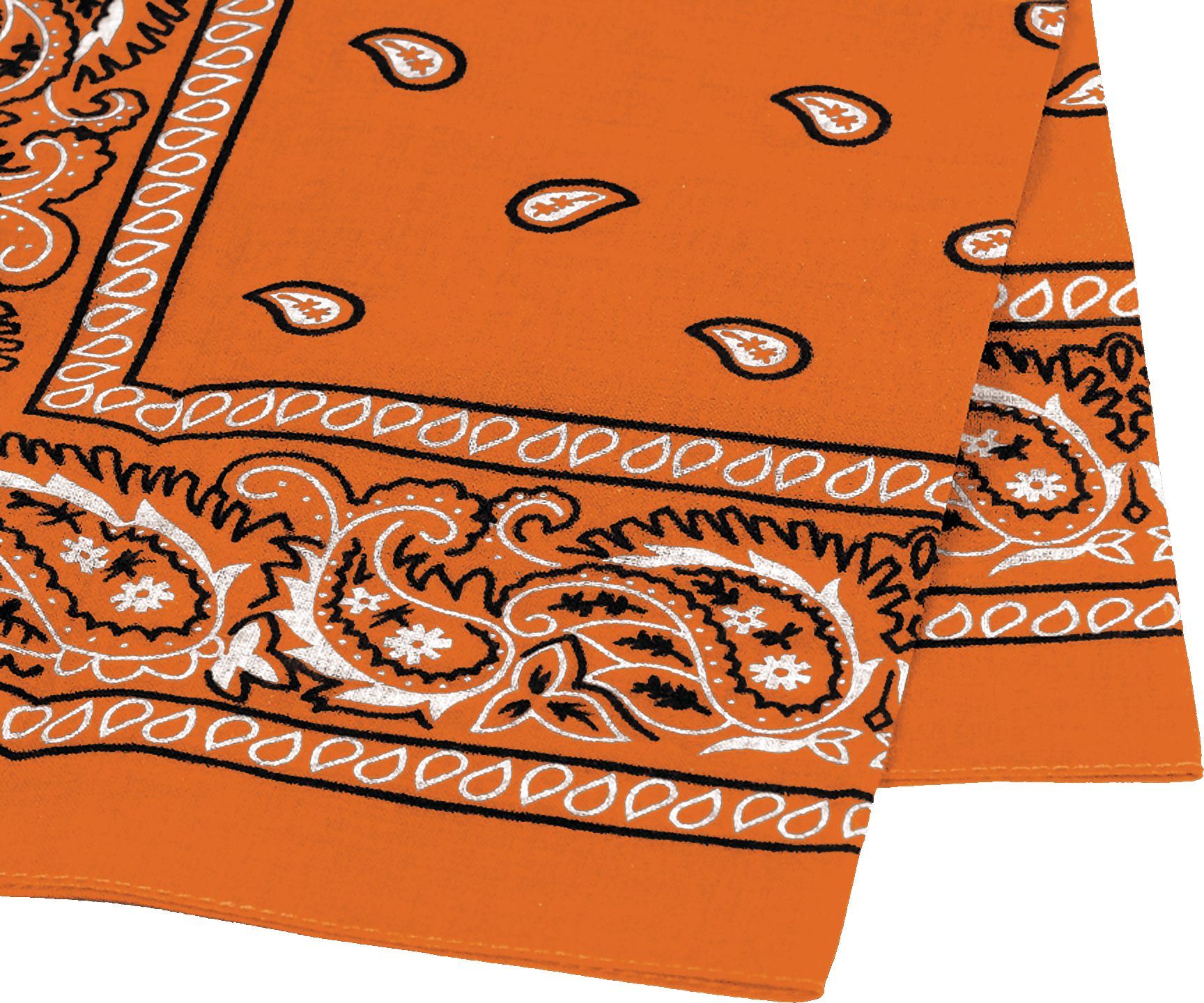 ADULT ORANGE BANDANA