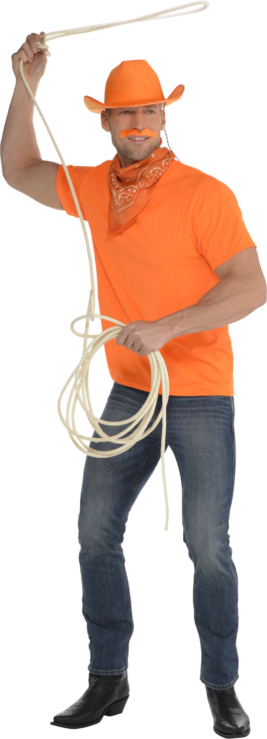 ADULT ORANGE BANDANA