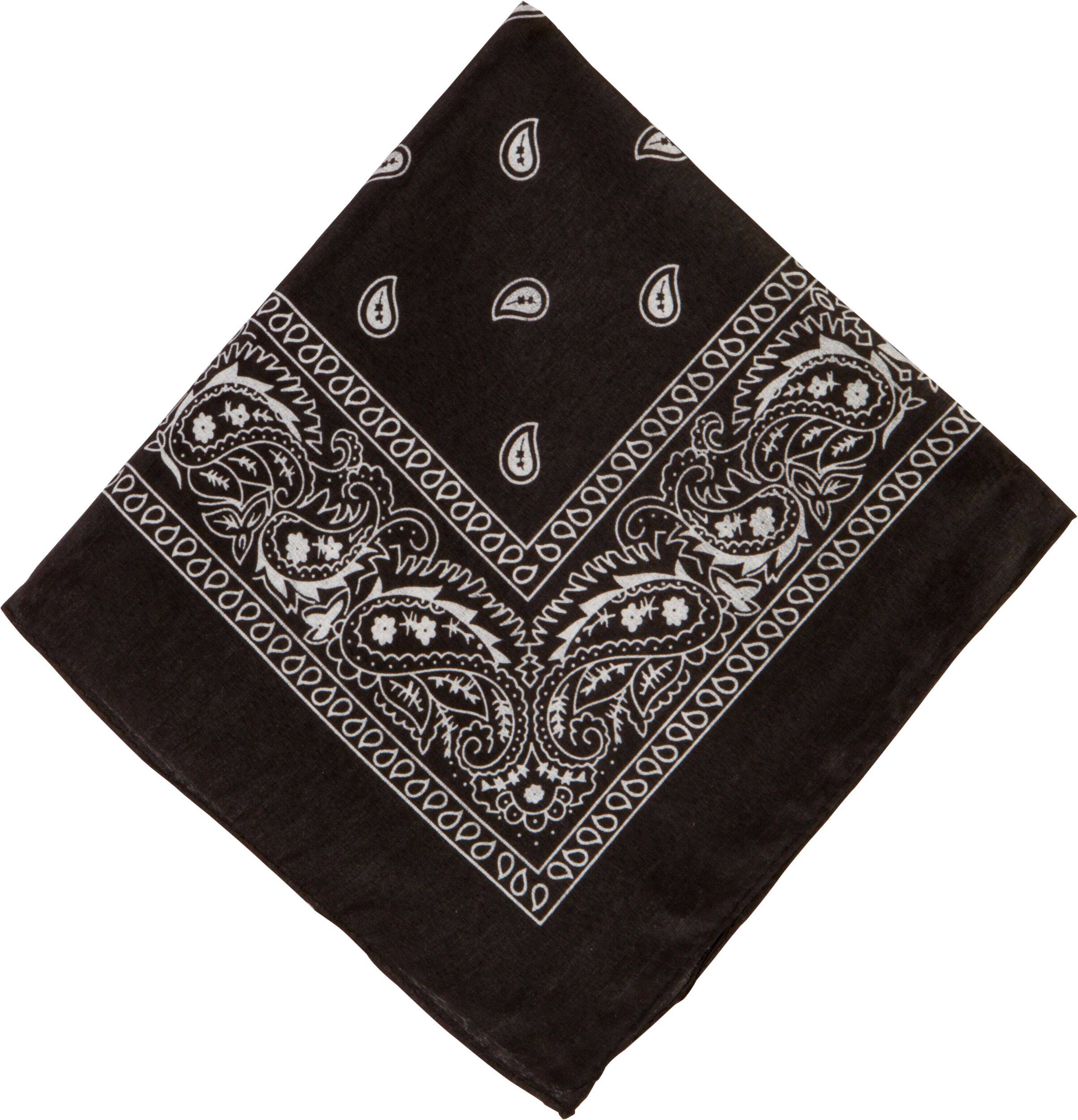 Square Paisley Bandana, Assorted Colours, 20-in, Wearable Costume ...
