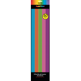 Bâtons luminescents arc-en-ciel, paq. 50 Front_Flat
