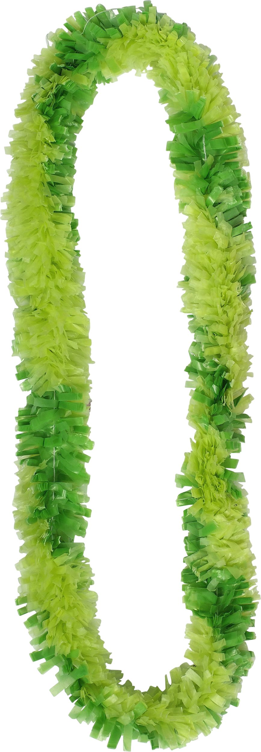 Colliers de fleurs à franges à porter 2 tons, multicolore, taille unique, paq. 6, pour festivités tropicales Overhead_Flat