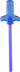 Sword Light-Up Glow Wand, Blue, for Halloween Front_Flat