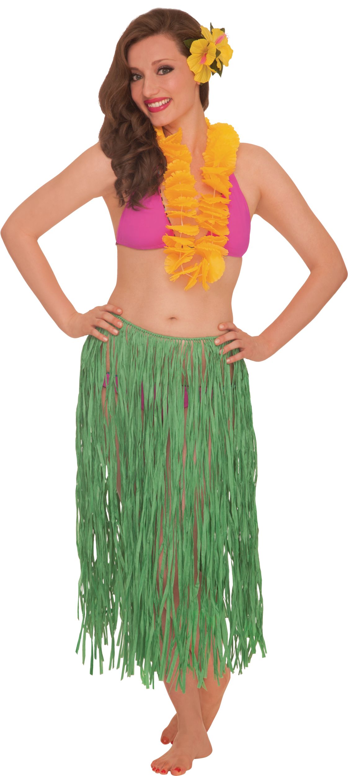 Green hula outlet skirt