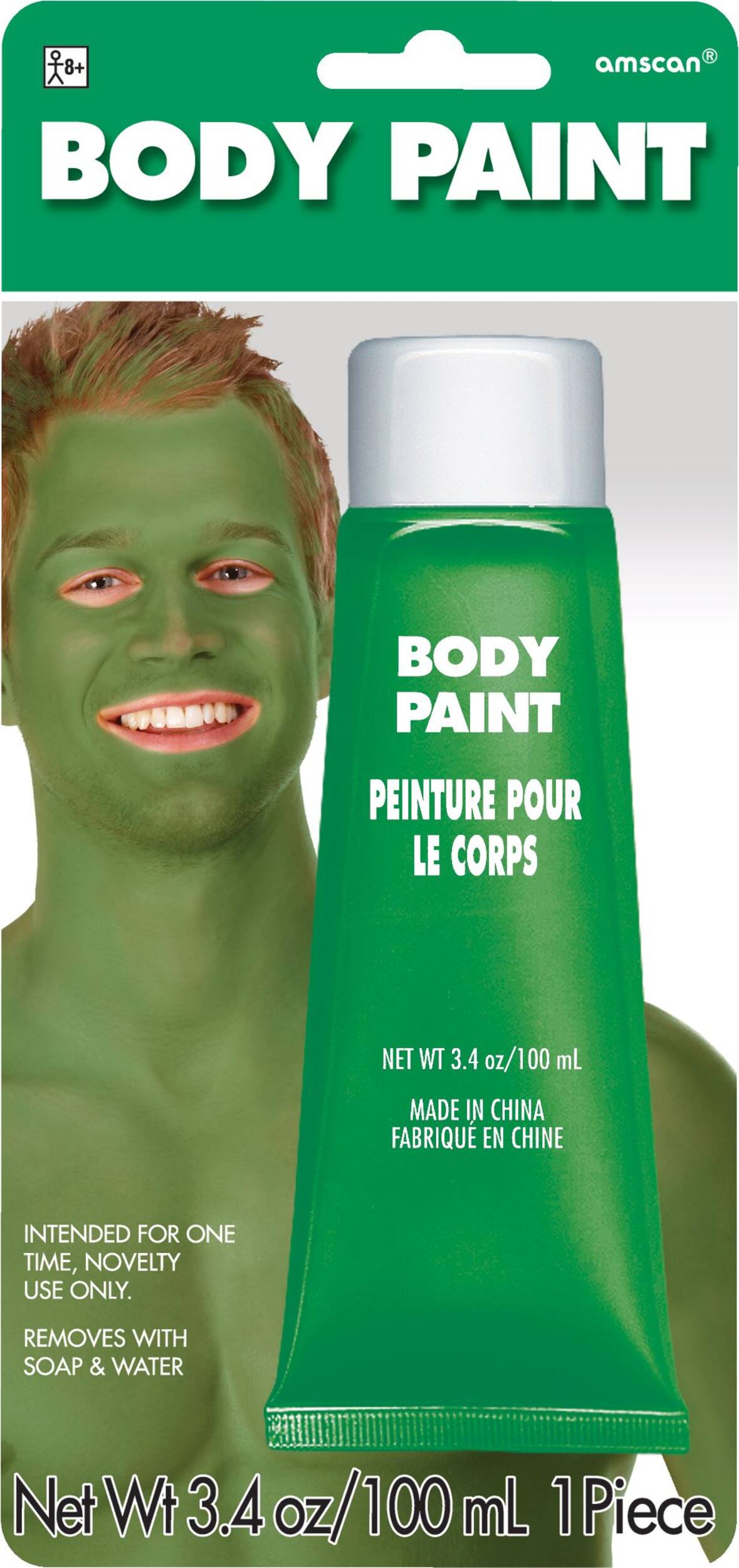 Green Body Paint Front_Flat