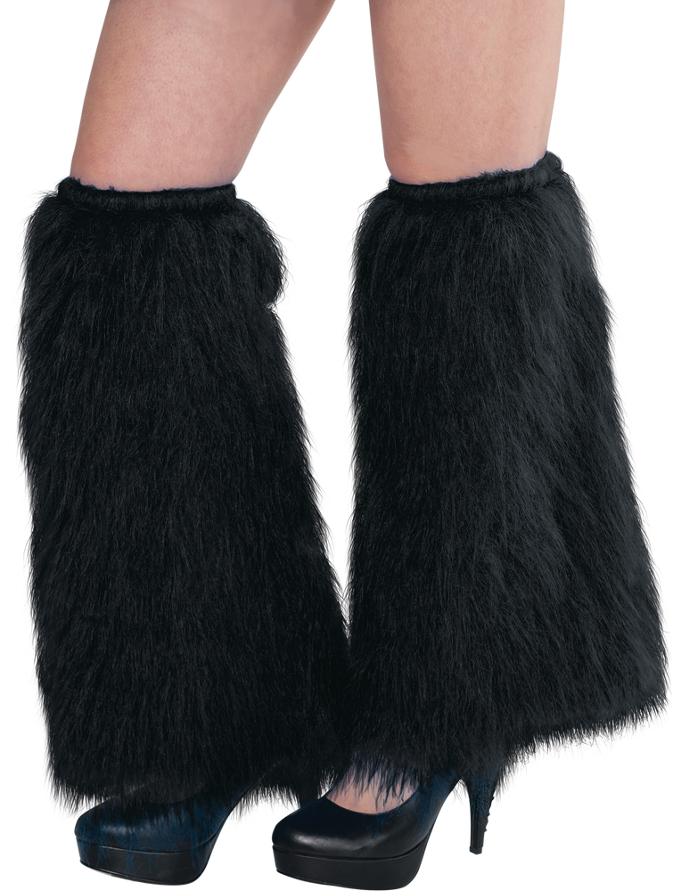 Furry Leg Warmers Party City