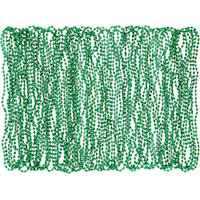 Collier de perles, choix de couleurs, 30 po, paq. 50, accessoires de costume à porter pour l'Halloween Front_Flat