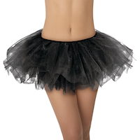 Tutu Tulle Skirt, Assorted Colours, One Size, Wearable Costume Accessory for Halloween