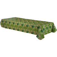 Nappe en vinyle à endos de flanelle, palmier tropical Front_Angled_Left