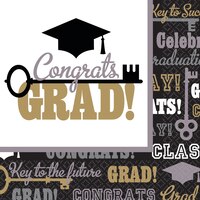 Key to Success Graduation Lunch Napkins, 125-pk Front_Flat