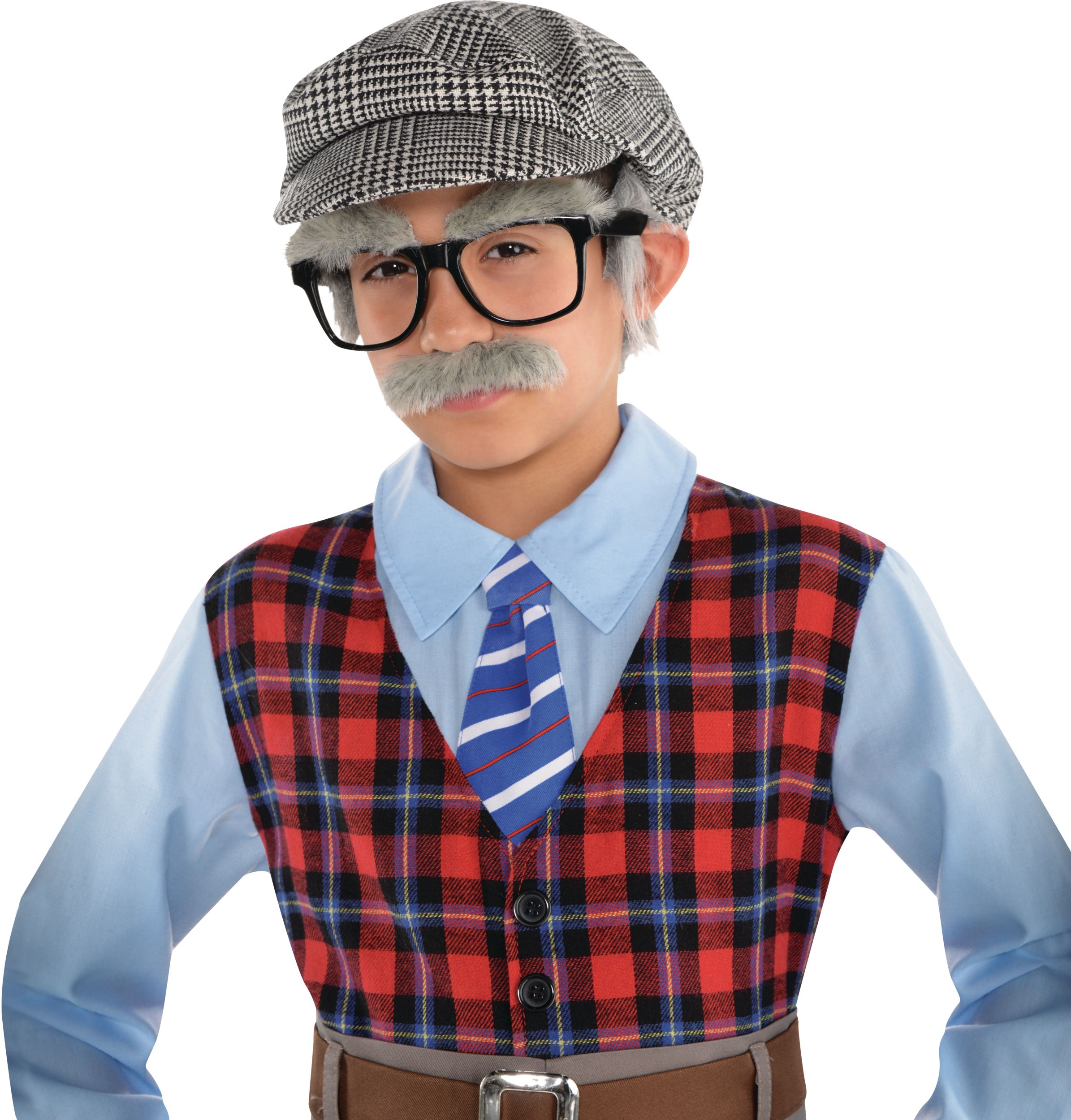 Grandpa Costume Accessory Kit Front_Flat