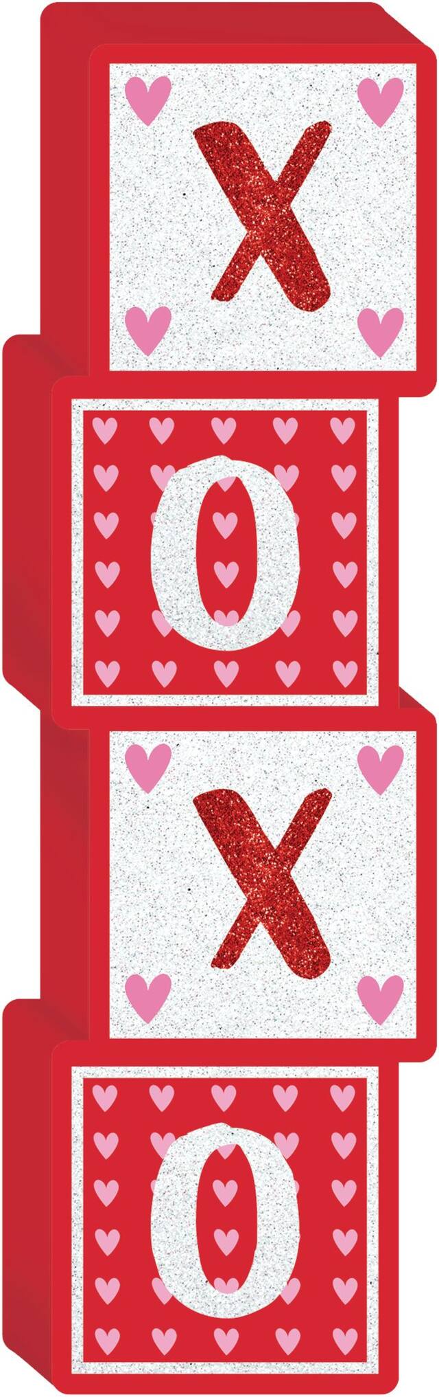 Affiche bloc XOXO Love Front_Flat