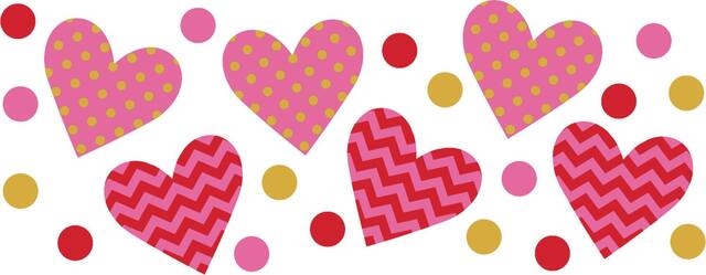 Confettis coeurs, câlins et bisous Front_Flat
