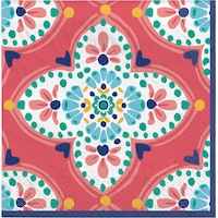 Boho Vibe 2-Ply Napkins, 16-pk CloseUp