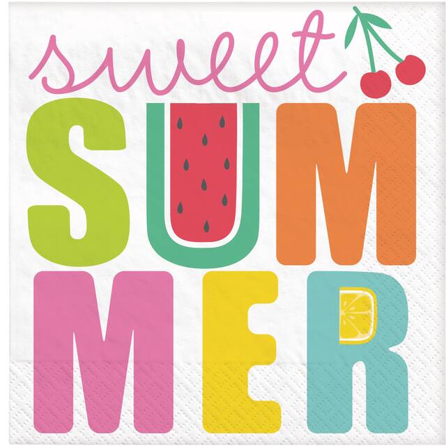 Serviettes de table Tutti Frutti, paq. 16 Front_Flat