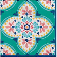 Boho Vibe Napkins, 16-pk CloseUp