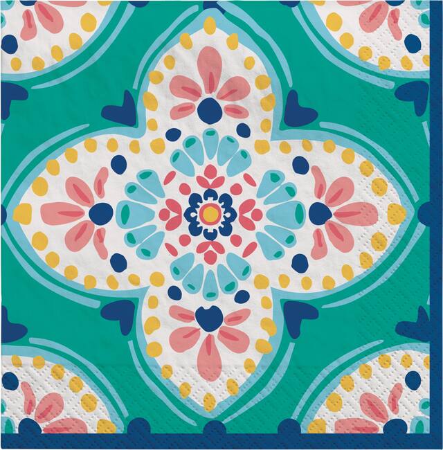 Boho Vibe Napkins, 16-pk CloseUp