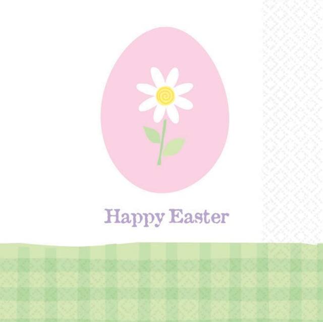 Serviettes de table pour boissons Eggstravaganza, paq. 30 Front_Flat