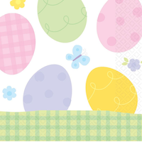 Serviettes de table Eggstravaganza, paq. 20 Front_Flat