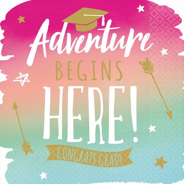 Serviettes de table pour boissons, atteindre les étoiles, paq. 36 Front_Flat