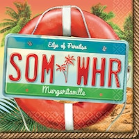 Serviettes pour boissons Margaritaville, paq. 36 Front_Flat