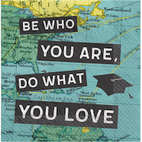 The World Awaits Beverage Napkins, 36-pk Front_Flat