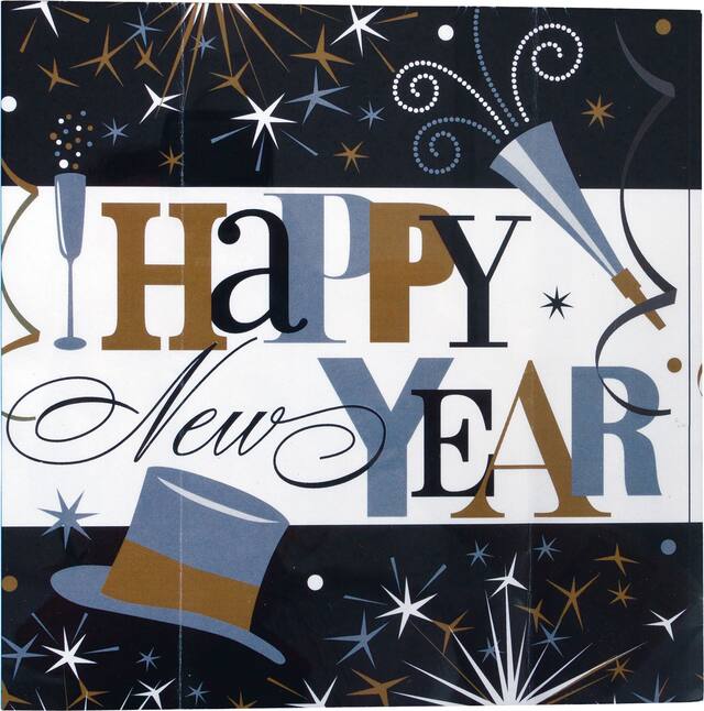 Serviettes de table, célébration élégante, paq. 125 Front_Flat