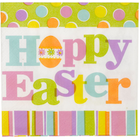 Serviettes de table Expressions de Pâques, paq. 36 Front_Flat