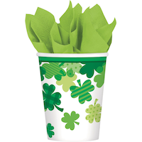 Verres, Trèfle en fleur, paq. 18 Front_Flat