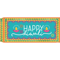 Metallic Happy Diwali Money Envelopes, 8-pk Front_Flat