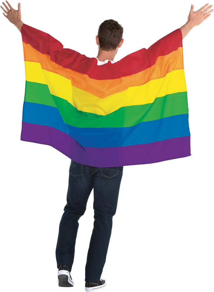 Pride Rainbow Body Flag | Party City